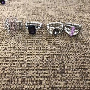 4 adjustable rings